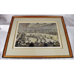  The United States Senate in Session in Their New Chamber. (Original Print)